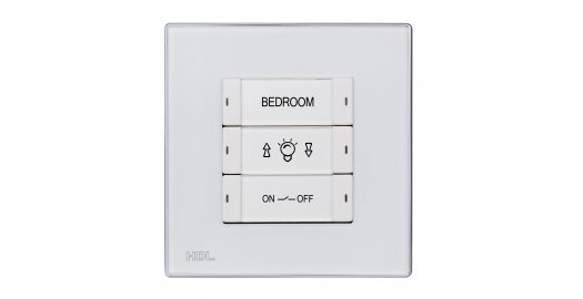 3-клавишная панель KNX, EU стандарт